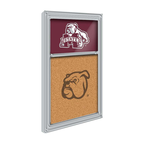 Mississippi State Bulldogs Bully - Cork Note Board - Bully