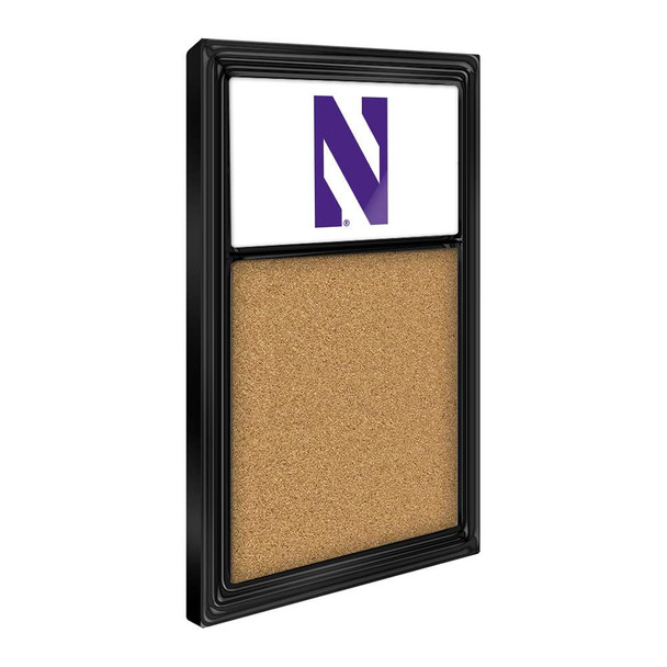 Northwestern Wildcats Cork Note Board - White