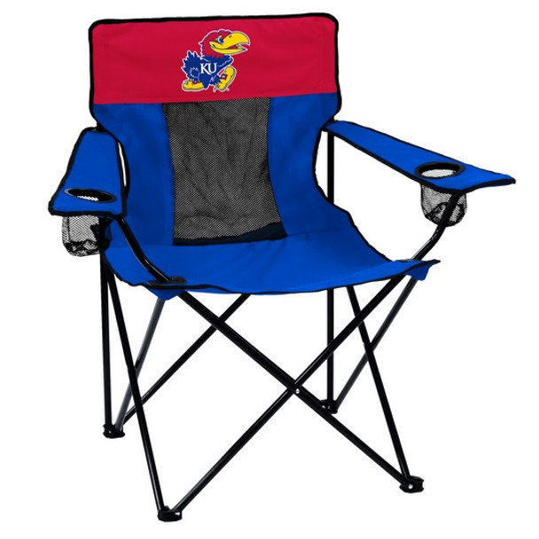 Kansas Jayhawks Elite Tailgate Chair | Logo Chair | 157-12E