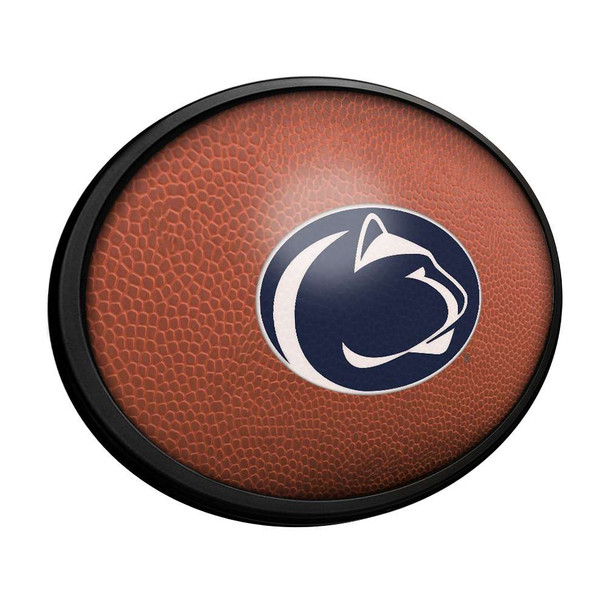 Penn State Nittany Lions Pigskin - Oval Slimline Lighted Wall Sign