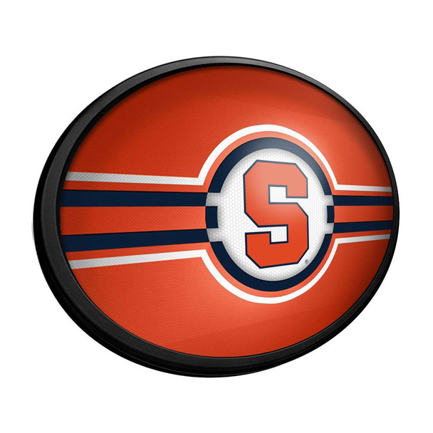 Syracuse Orange Oval Slimline Lighted Wall Sign - Orange Syracuse Orange Oval Slimline Lighted Wall Sign - Orange
