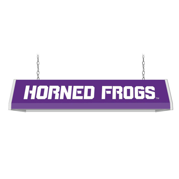 TCU Horned Frogs Standard Pool Table Light - Purple TCU Horned Frogs Standard Pool Table Light - Purple