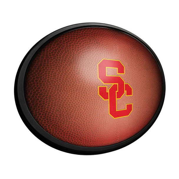 USC Trojans Pigskin - Oval Slimline Lighted Wall Sign USC Trojans Pigskin - Oval Slimline Lighted Wall Sign
