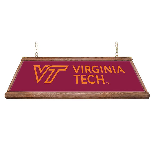 Virginia Tech Hokies Premium Wood Pool Table Light Virginia Tech Hokies Premium Wood Pool Table Light