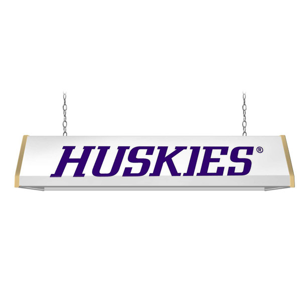 Washington Huskies Huskies - Standard Pool Table Light - White