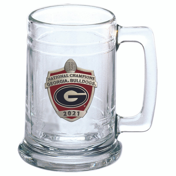Georgia Bulldogs 2021 National Champions Stein Set of 2 | Heritage Pewter | ST11378ER