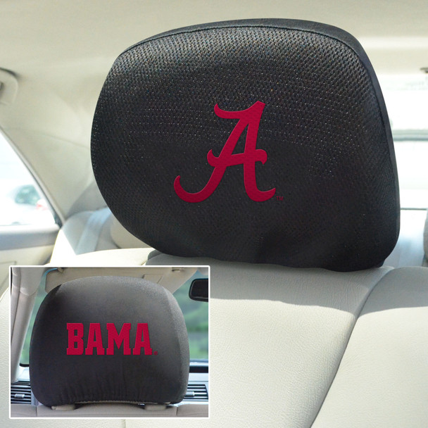 Alabama Crimson Tide Headrest Cover | Logo Chair | 102-F118.2-C1