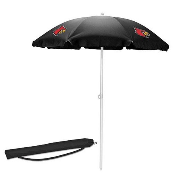 Louisville Cardinals Beach Umbrella | Picnic Time | 822-00-179-304-0