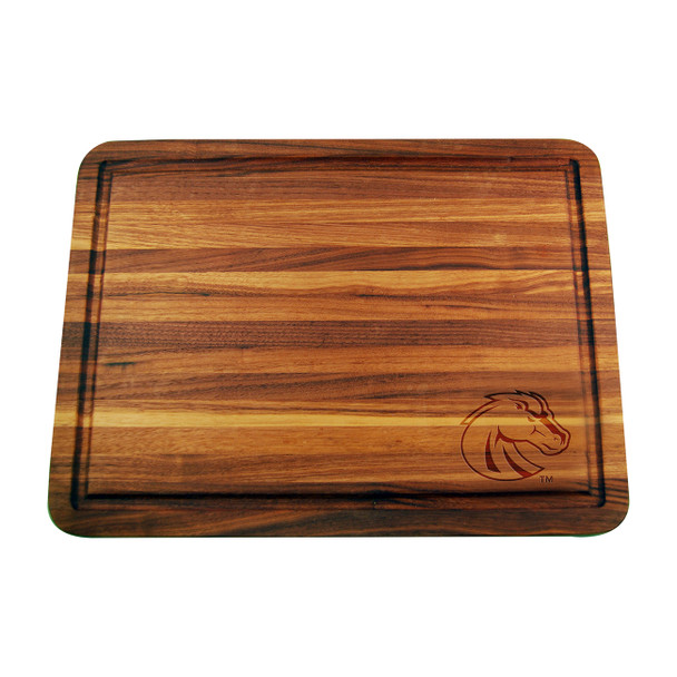 Boise State Broncos Acacia Cutting Board | Memory Company | COL-BOS-2789 Boise State Broncos Acacia Cutting Board | Memory Company | COL-BOS-2789