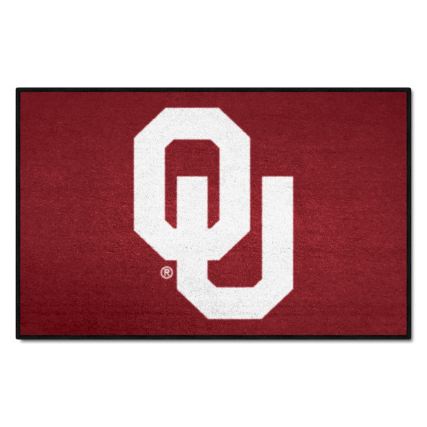 Oklahoma Sooners Starter Mat | Logo Chair | 192-F301