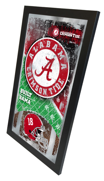 Alabama Crimson Tide Football Wall Mirror | Holland Bar Stool Co. | MFtblAlabma