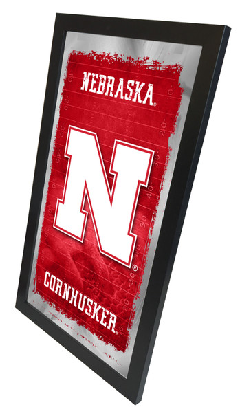 Nebraska Huskers Football Wall Mirror | Holland Bar Stool Co. | MFtblNebrUn Nebraska Huskers Football Wall Mirror | Holland Bar Stool Co. | MFtblNebrUn