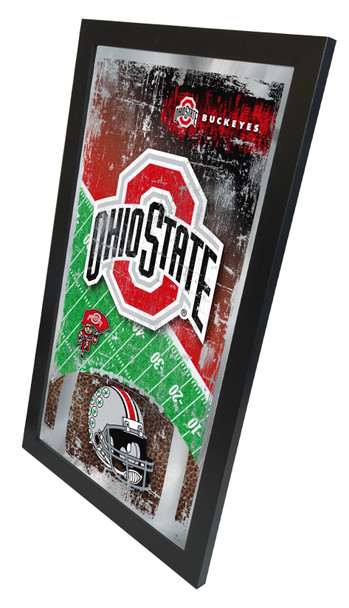 Ohio State Buckeyes Football Wall Mirror | Holland Bar Stool Co. | MFtblOhioSt Ohio State Buckeyes Football Wall Mirror | Holland Bar Stool Co. | MFtblOhioSt