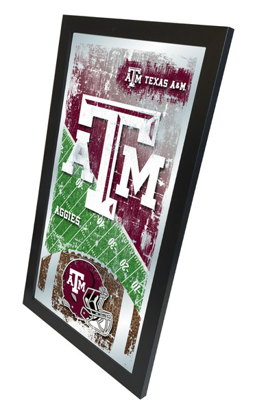 Texas A&M Aggies Football Wall Mirror | Holland Bar Stool Co. | MFtblTexA-M