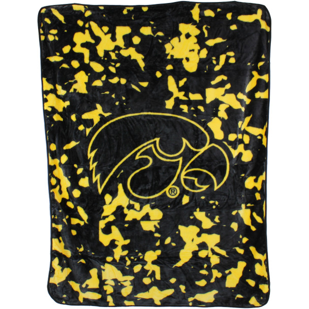 Iowa Hawkeyes Throw Blanket / Bedspread  College Covers | IOWTH Iowa Hawkeyes Throw Blanket / Bedspread  College Covers | IOWTH