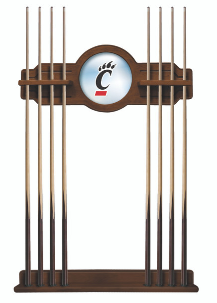 Cincinnati Bearcats Solid Wood Cue Rack | Holland Bar Stool Co. | CueChrdCincin