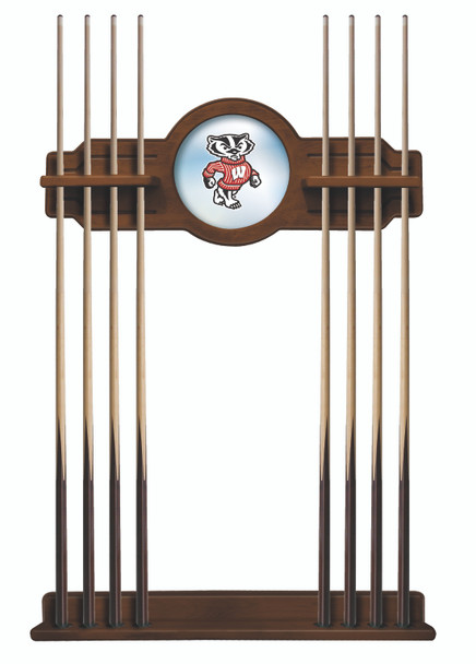 Wisconsin Badgers Solid Wood Cue Rack | Holland Bar Stool Co. | CueChrdWI-Bdg Wisconsin Badgers Solid Wood Cue Rack | Holland Bar Stool Co. | CueChrdWI-Bdg