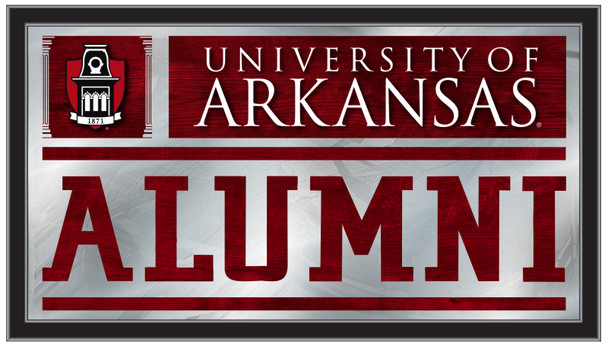Arkansas Razorbacks Alumni Wall Mirror | Holland Bar Stool Co. | MAlumArknUn