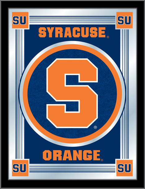 Syracuse Orange Logo Wall Mirror | Holland Bar Stool Co. | MLogoSyrcse