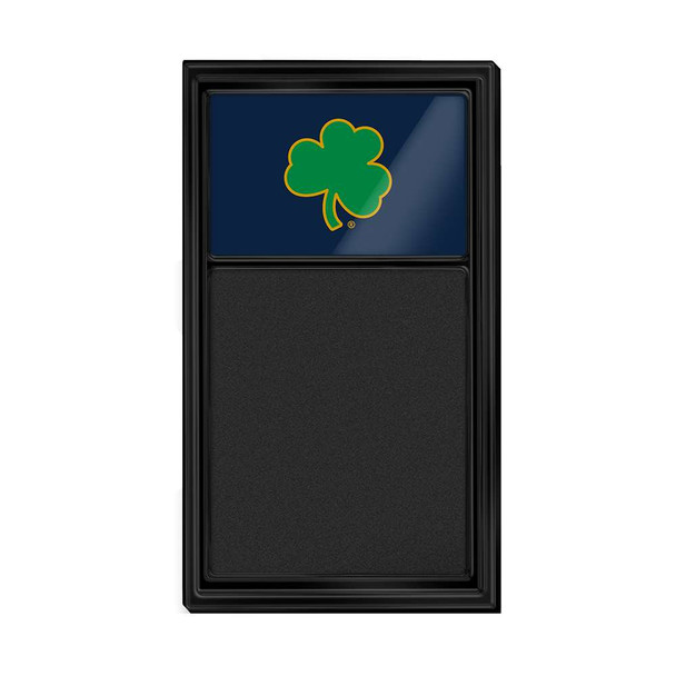 Notre Dame Fighting Irish: Shamrock - Chalk Note Board | The Fan-Brand | NCNTRD-620-02 Notre Dame Fighting Irish: Shamrock - Chalk Note Board | The Fan-Brand | NCNTRD-620-02
