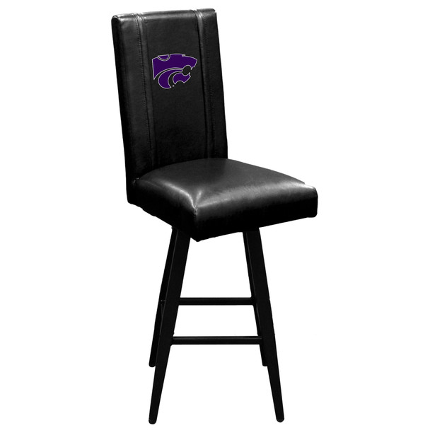 Kansas State Wildcats Bar Stool Swivel 2000 | Dreamseat |XZ2000BSSBLK-PSCOL13071
