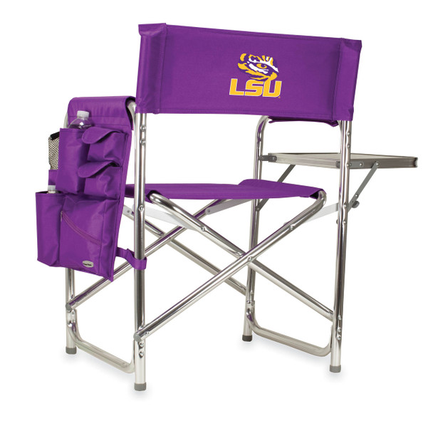 LSU Tigers Sports Chair | Picnic Time | 809-00-101-294-0