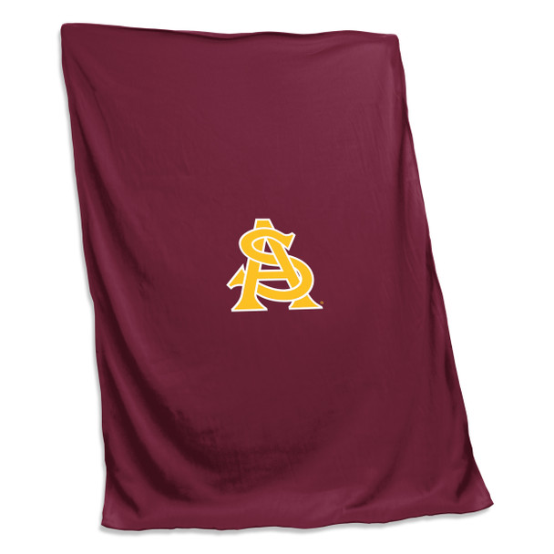 Arizona State Sun Devils Sweatshirt Blanket | Logo Brands |107-74