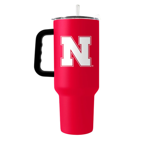 Nebraska Huskers Flipside Powder Coat Tumbler | Logo Brands | 182-S40PT-34