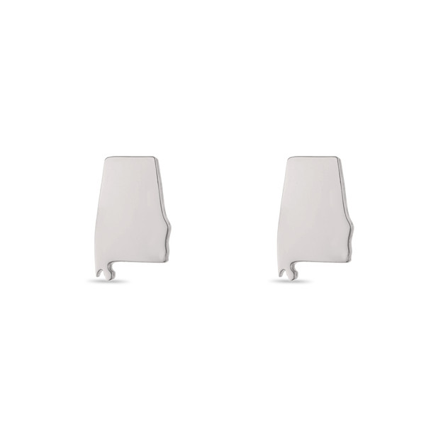 Alabama Crimson Tide State Stud Earrings | Stone Armory | AL308 Alabama Crimson Tide State Stud Earrings | Stone Armory | AL308