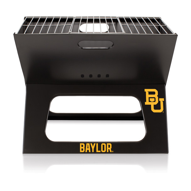 Baylor Bears Portable Charcoal BBQ Grill | Picnic Time | 775-00-175-924-0 Baylor Bears Portable Charcoal BBQ Grill | Picnic Time | 775-00-175-924-0