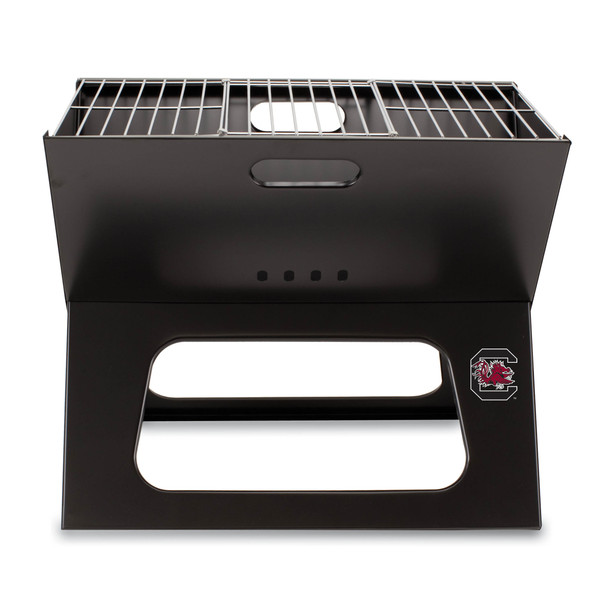 South Carolina Gamecocks Portable Charcoal BBQ Grill | Picnic Time | 775-00-175-524-0 South Carolina Gamecocks Portable Charcoal BBQ Grill | Picnic Time | 775-00-175-524-0