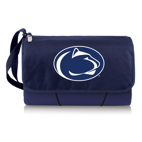 Penn State Nittany Lions Outdoor Picnic Blanket and Tote - Blue | Picnic Time | 820-00-138-494-0
