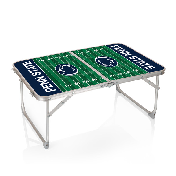 Penn State Nittany Lions Mini Portable Folding Table | Picnic Time | 843-00-141-494-0