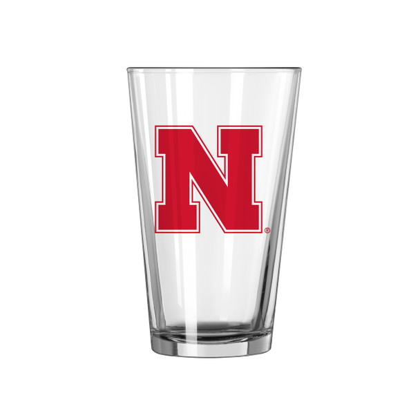 Nebraska Huskers Gameday Pint Glass - Set of 2| Logo Brands |182-G16P-1