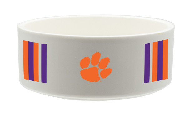 Clemson Tigers Ceramic Pet Bowl | Memory Company | COL-CLM-2822-121-SB