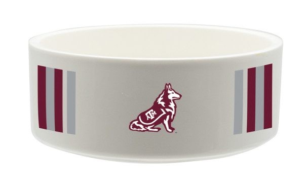 Texas A&M Aggies Ceramic Pet Bowl | Memory Company | COL-TAM-2822-121-SB Texas A&M Aggies Ceramic Pet Bowl | Memory Company | COL-TAM-2822-121-SB