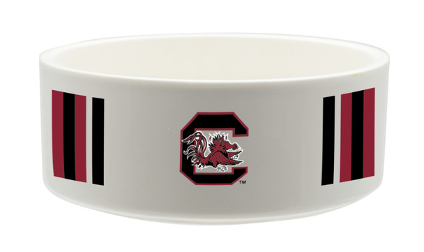 South Carolina Gamecocks Ceramic Pet Bowl | Memory Company | COL-USC-2822-121-SB South Carolina Gamecocks Ceramic Pet Bowl | Memory Company | COL-USC-2822-121-SB