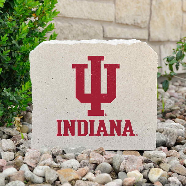 Indiana Hoosiers Decorative Stone INDIANA - 7 | Stoneworx | IU-8 Indiana Hoosiers Decorative Stone INDIANA - 7 | Stoneworx | IU-8