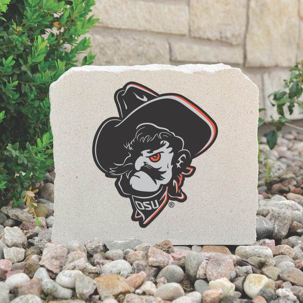 Oklahoma State Cowboys Decorative Stone Pistol Pete Black - 7  | Stoneworx2 | OSU-15 Oklahoma State Cowboys Decorative Stone Pistol Pete Black - 7  | Stoneworx2 | OSU-15