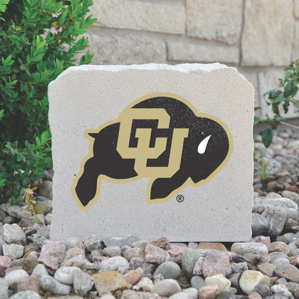 Colorado Buffaloes Decorative Stone Buffalo - 7 | Stoneworx2 | CU7 Colorado Buffaloes Decorative Stone Buffalo - 7 | Stoneworx2 | CU7