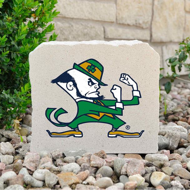 Notre Dame Fighting Irish Decorative Stone Irishman - 7 | Stoneworx | ND-6