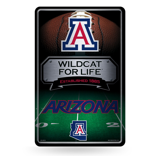 Arizona Wildcats metal home decor sign | Rico Industries | MSL460101