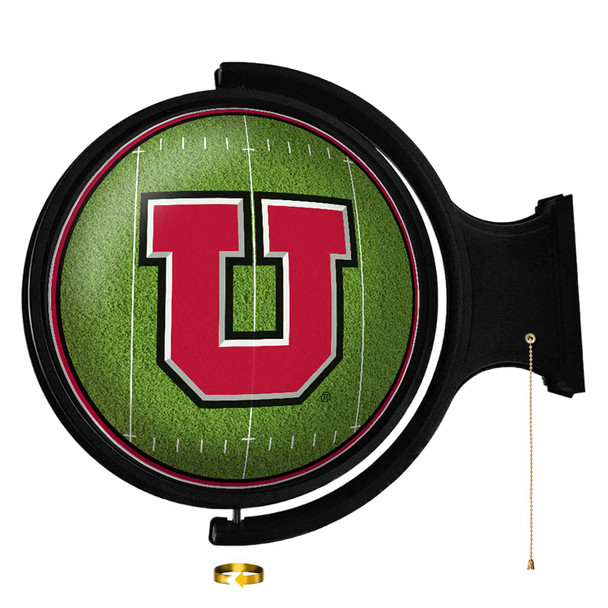 Utah Utes: On the 50 - Rotating Lighted Wall Sign | The Fan-Brand | NCUTAH-115-22