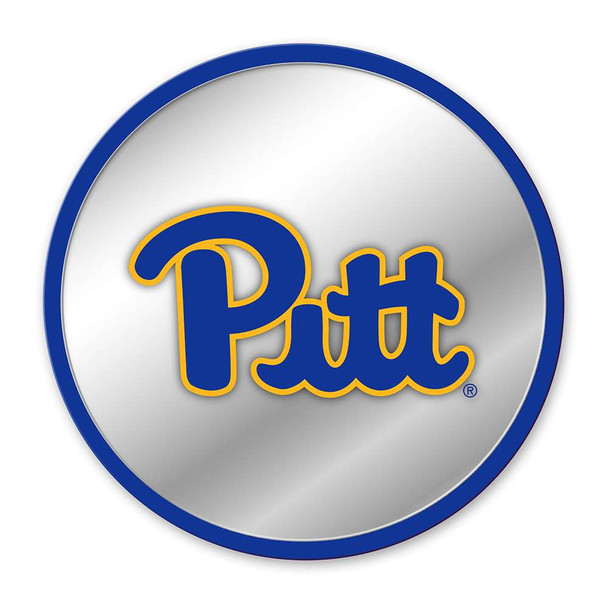 Pittsburgh Panthers: Modern Disc Mirrored Wall Sign - Blue | The Fan-Brand | NCPITT-235-01A Pittsburgh Panthers: Modern Disc Mirrored Wall Sign - Blue | The Fan-Brand | NCPITT-235-01A