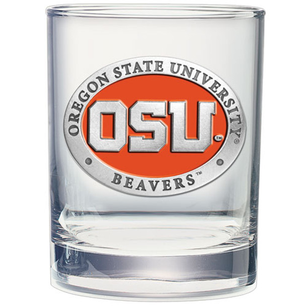 Oregon State Beavers Cocktail Glasses | Heritage Pewter | DOF10176EO Oregon State Beavers Cocktail Glasses | Heritage Pewter | DOF10176EO