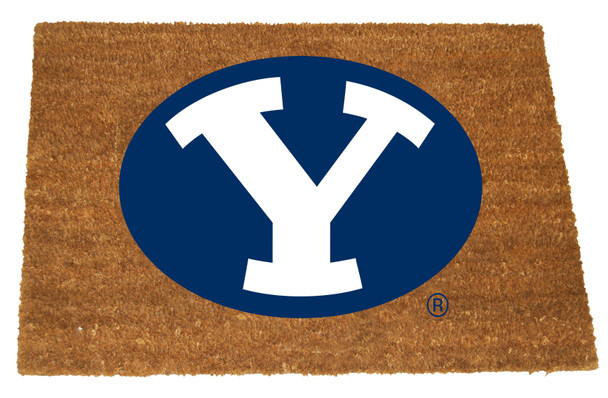 BYU Cougars Logo Door Mat | MEMORY COMPANY | COL-BYU-1689