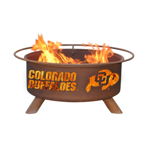Colorado Buffaloes Portable Fire Pit Grill