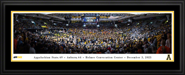 Appalachian State Mountaineers Panoramic Photo Deluxe Matted Frame  | Blakeway | APSU7D Appalachian State Mountaineers Panoramic Photo Deluxe Matted Frame  | Blakeway | APSU7D