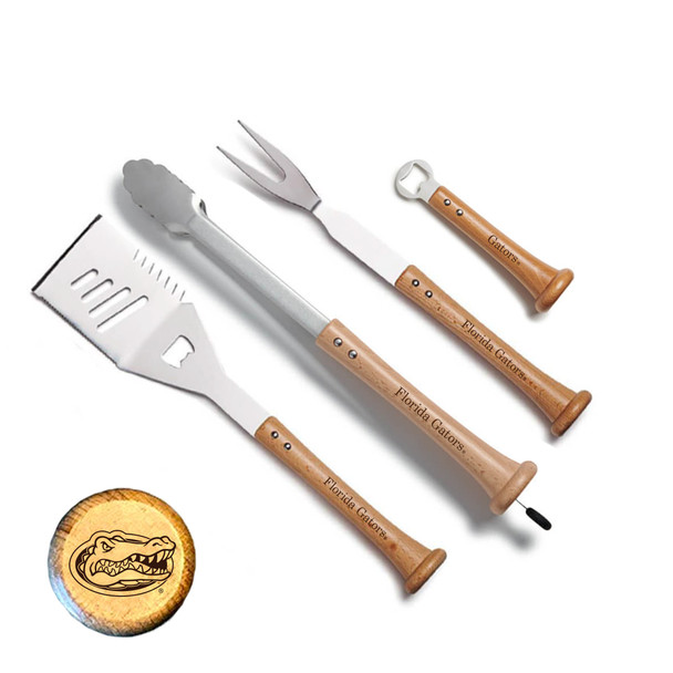 Florida Gators HOME RUN Combo BBQ Set | Baseball BBQ | GRTLSTHRFG_660251615189