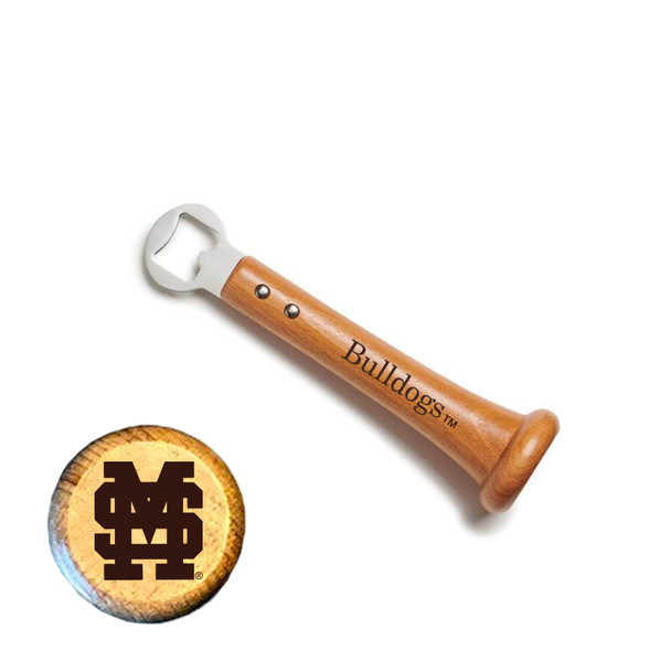 Mississippi State Bulldogs PICKOFF Bottle Opener | Baseball BBQ | GRTLBOOPMSB_660251522098